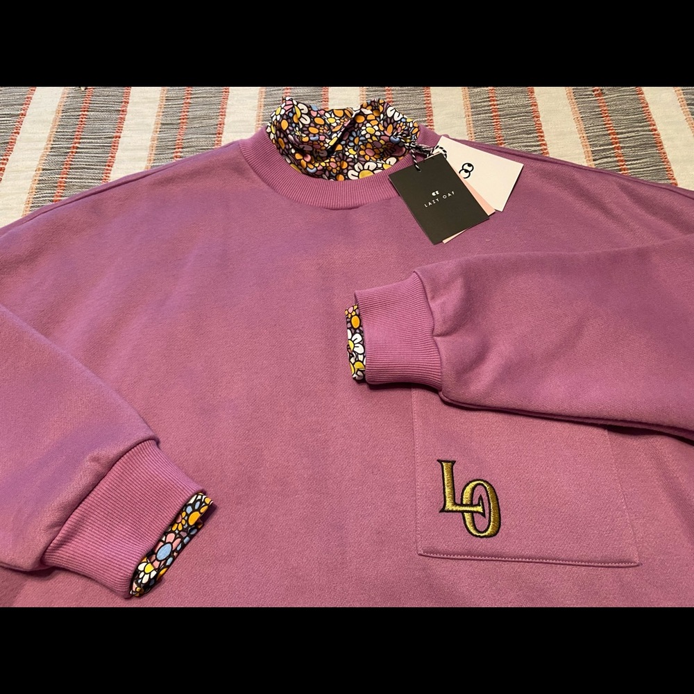 Lazy Oaf Violet Garden Jumper